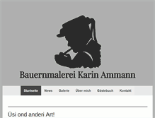 Tablet Screenshot of bauernmalerei-ammann.ch